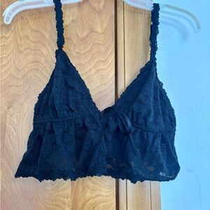Aerie show off vintage Lace ruffle Bralette